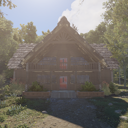 Деревянный домик | WF1