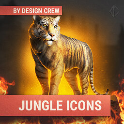 JUNGLE ИКОНКИ / PSD